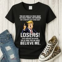 Donald Trump Fathers Day Great Dad Women's T-Shirt thumb 3