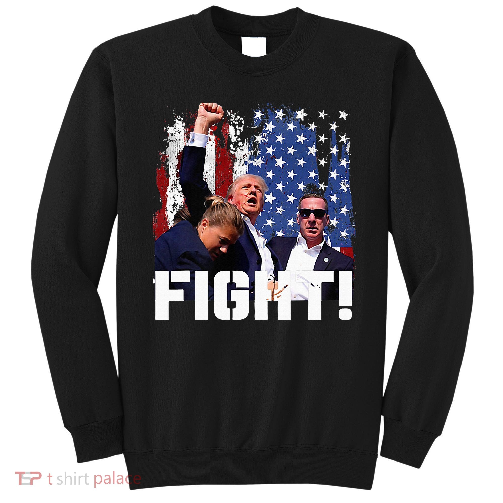 Donald Trump Fist Pump Sweatshirt