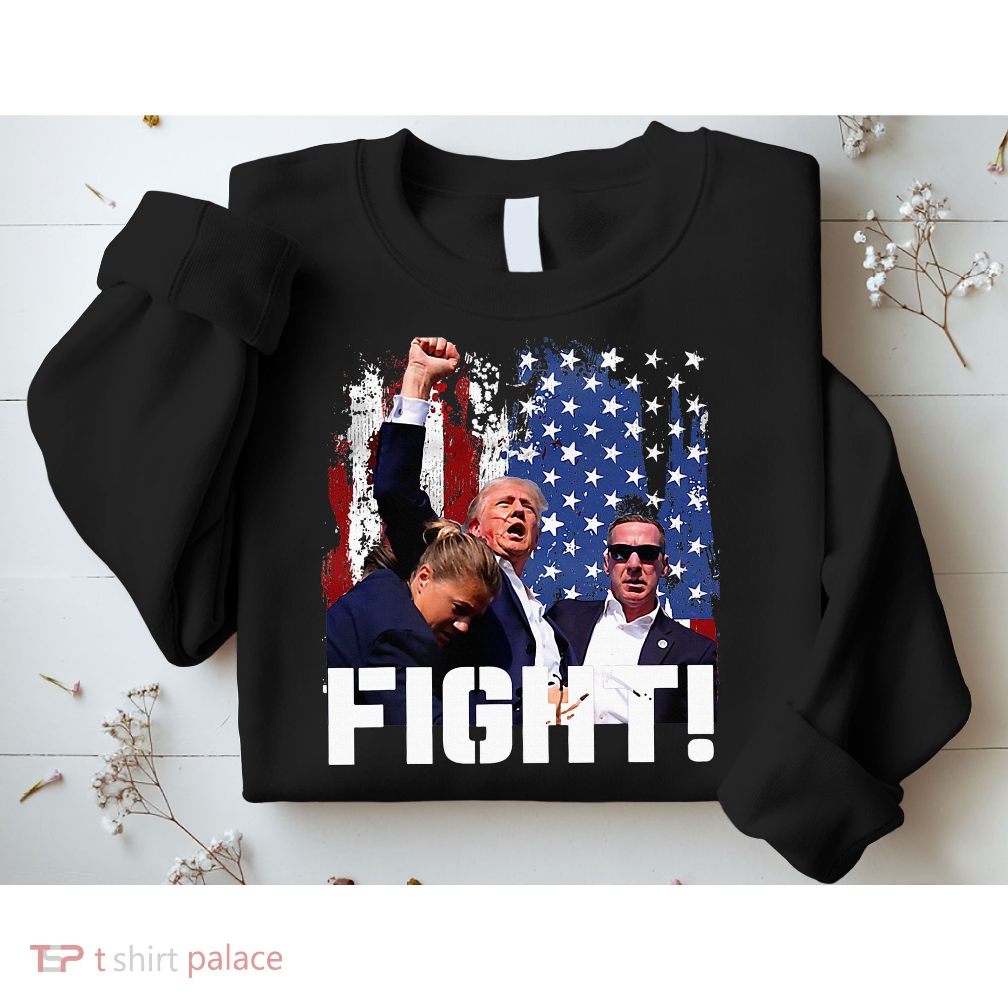 Donald Trump Fist Pump Sweatshirt