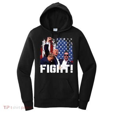 Donald Trump Fist Pump Women's Hoodie