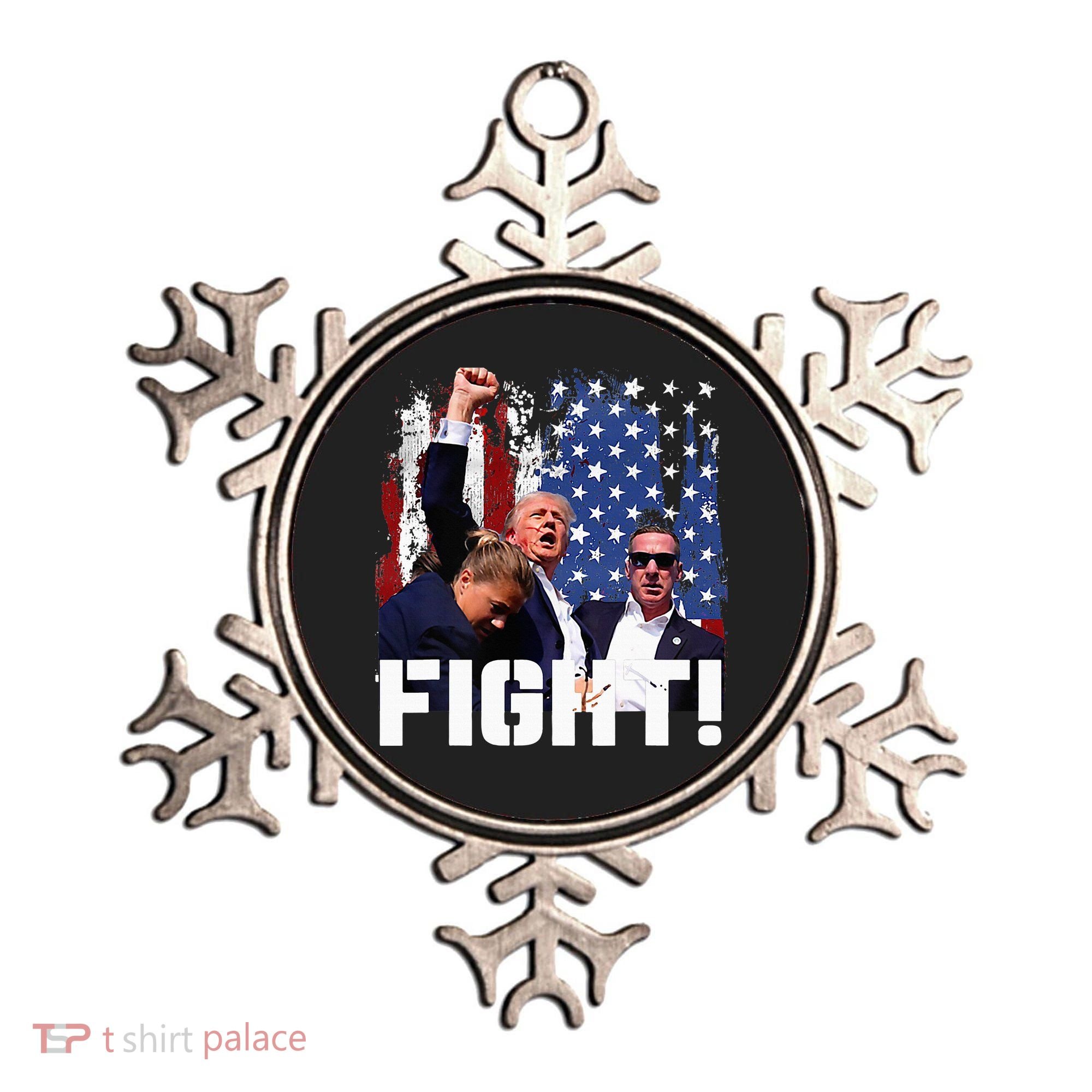 Donald Trump Fist Pump Ornament