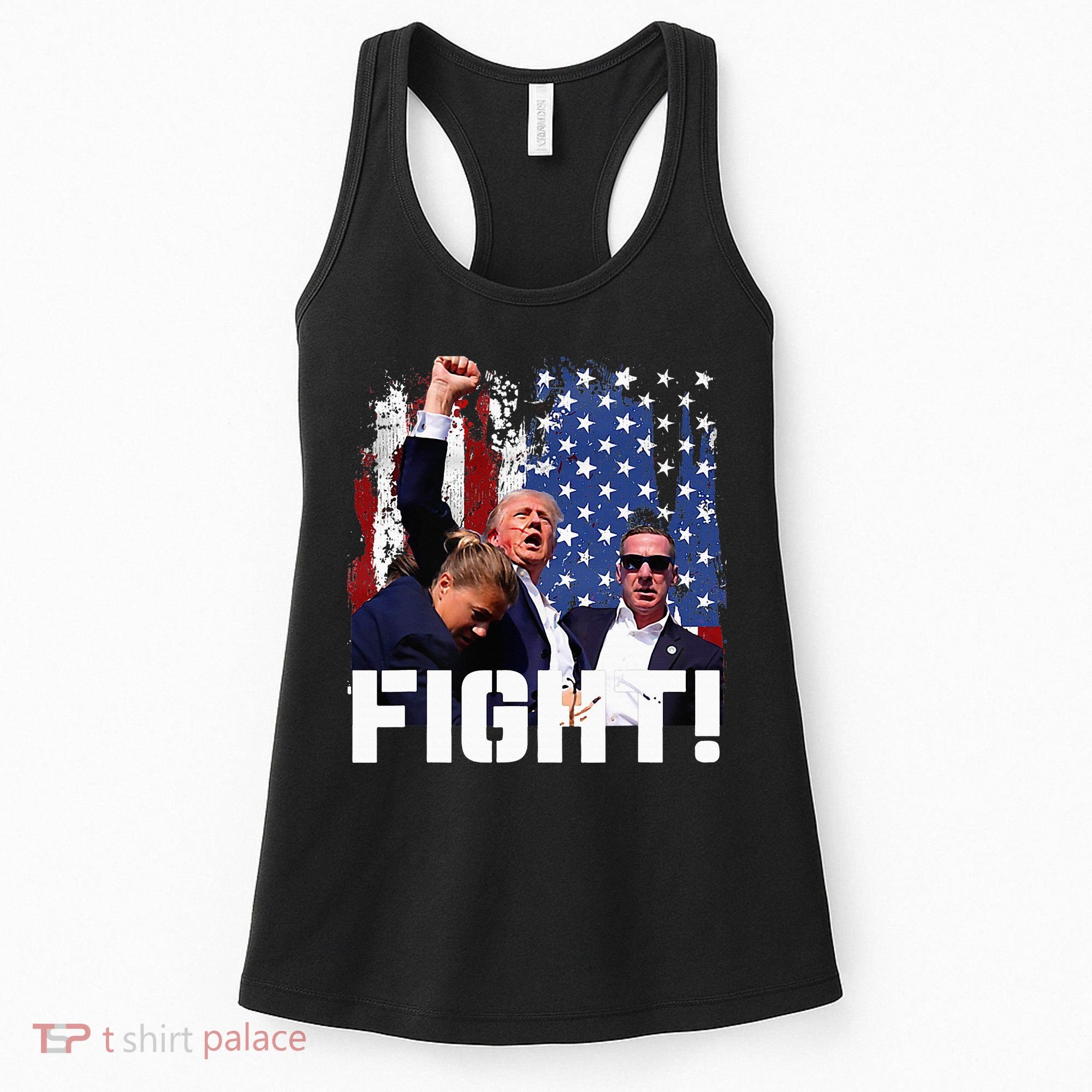 Donald Trump Fist Pump Women's Tank Top