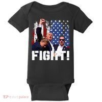 Donald Trump Fist Pump Baby Bodysuit thumb 0