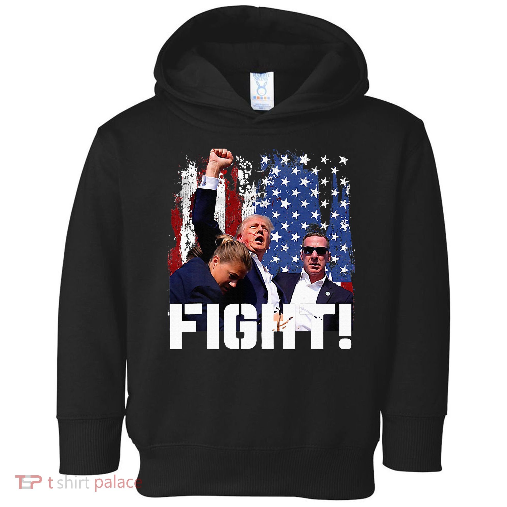 Donald Trump Fist Pump Toddler Hoodie