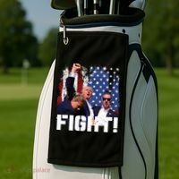 Donald Trump Fist Pump Golf Towel thumb 2