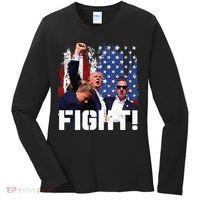 Donald Trump Fist Pump Women's Long Sleeve Shirt thumb 0