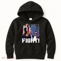 Donald Trump Fist Pump Kids Hoodie thumb 0