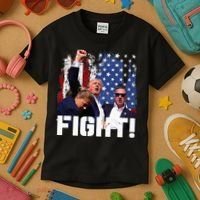 Donald Trump Fist Pump Kids T-Shirt thumb 3