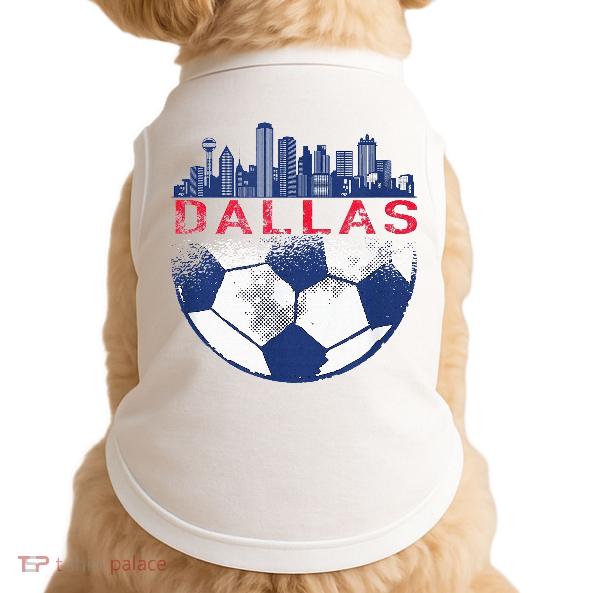 Dallas Texas Fan Fc Doggie Tank