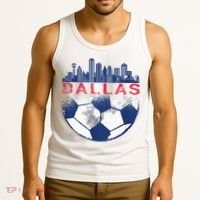 Dallas Texas Fan Fc Tank Top thumb 3