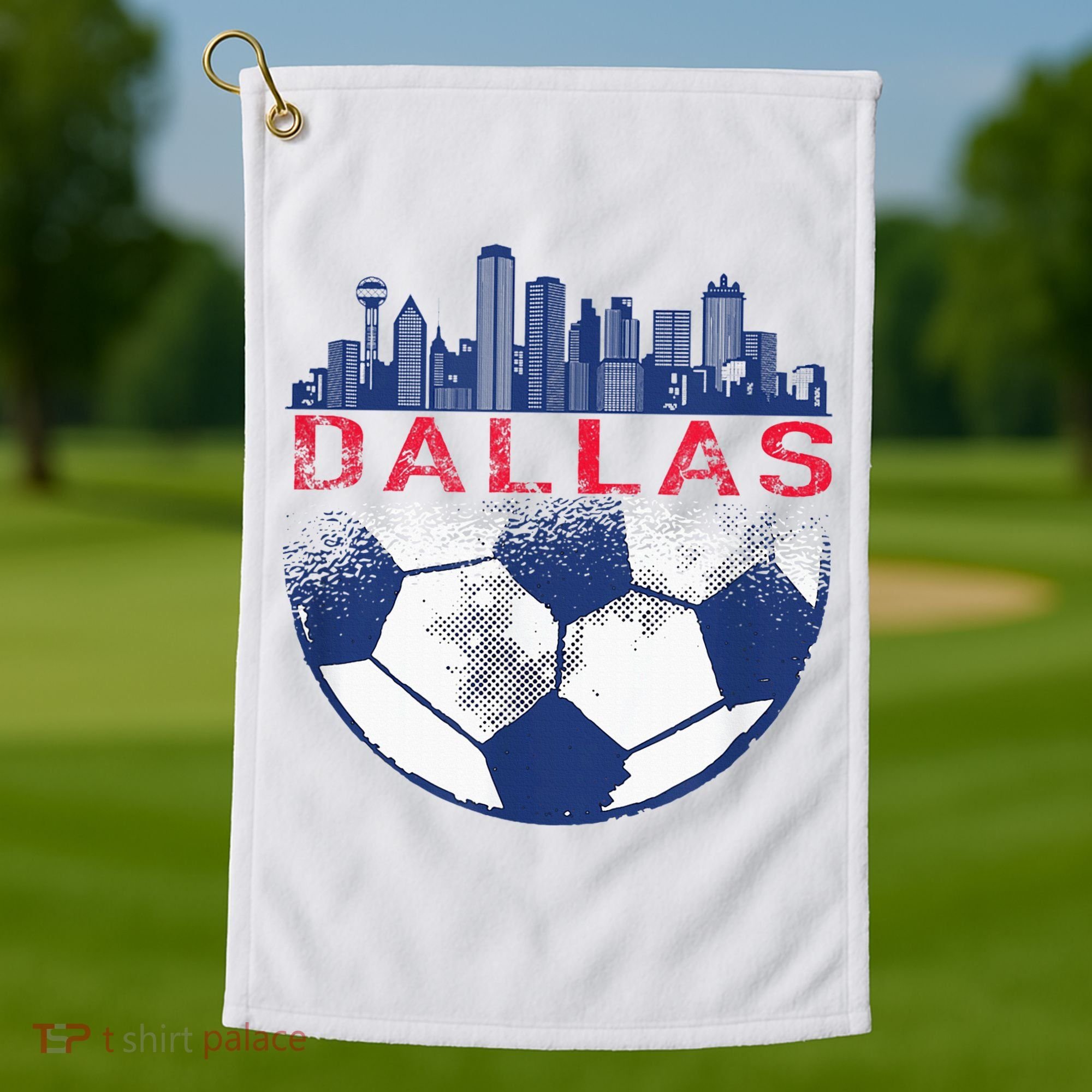 Dallas Texas Fan Fc Golf Towel