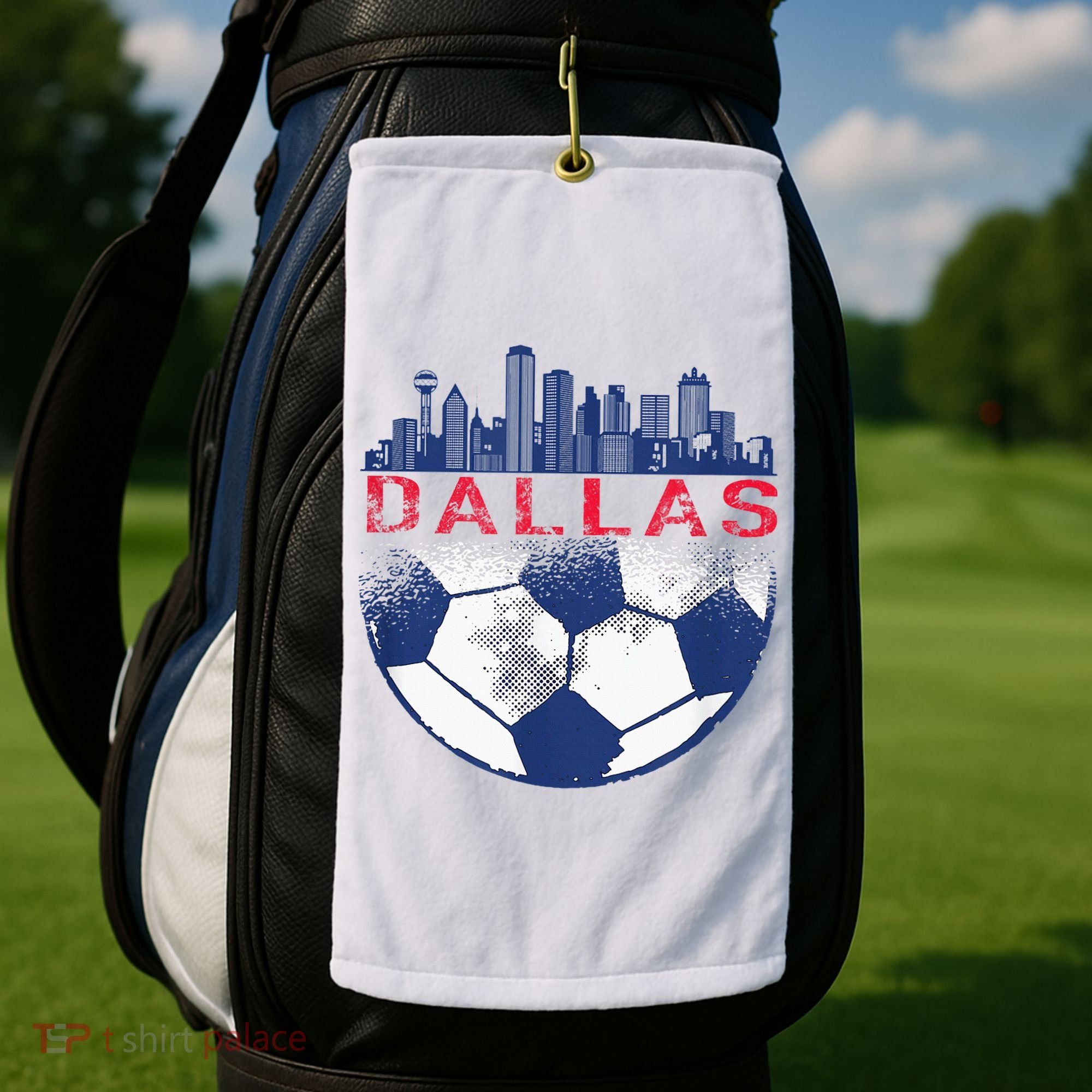 Dallas Texas Fan Fc Golf Towel