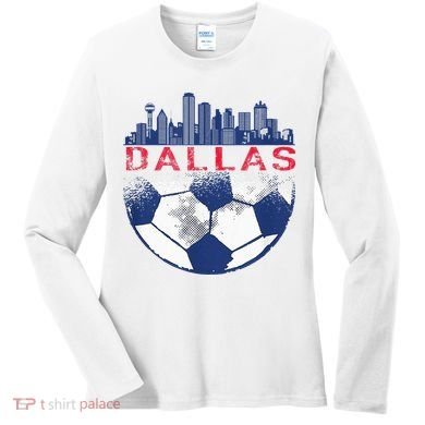 Dallas Texas Fan Fc Women's Long Sleeve Shirt