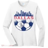 Dallas Texas Fan Fc Women's Long Sleeve Shirt thumb 0