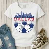 Dallas Texas Fan Fc Women's T-Shirt thumb 3