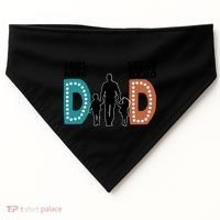 Dad The First Hero FatherS Day Gift USA-Made Doggie Bandana thumb 0