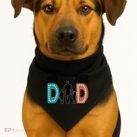 Dad The First Hero FatherS Day Gift USA-Made Doggie Bandana thumb 1