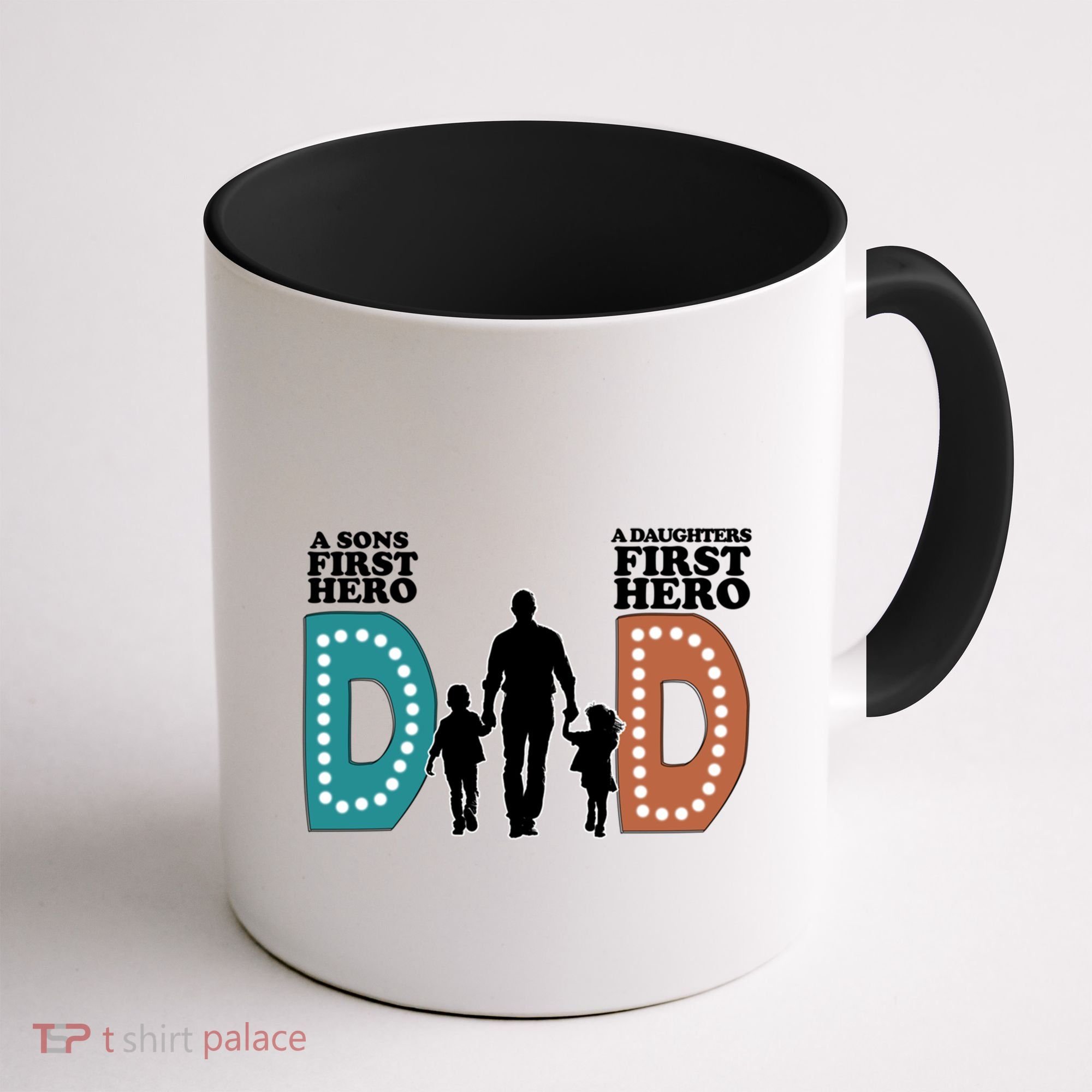 Dad The First Hero FatherS Day Gift Coffee Mug