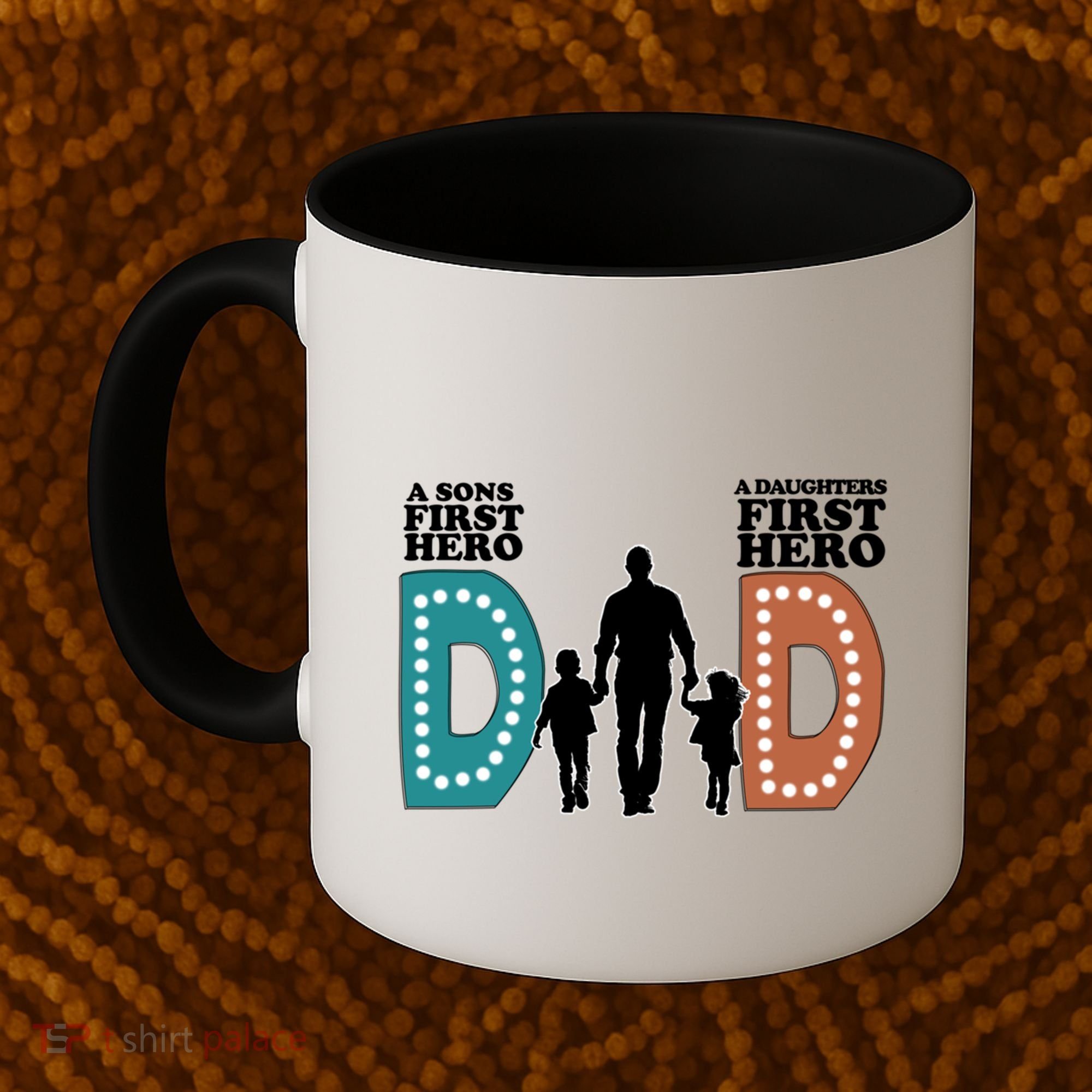 Dad The First Hero FatherS Day Gift Coffee Mug