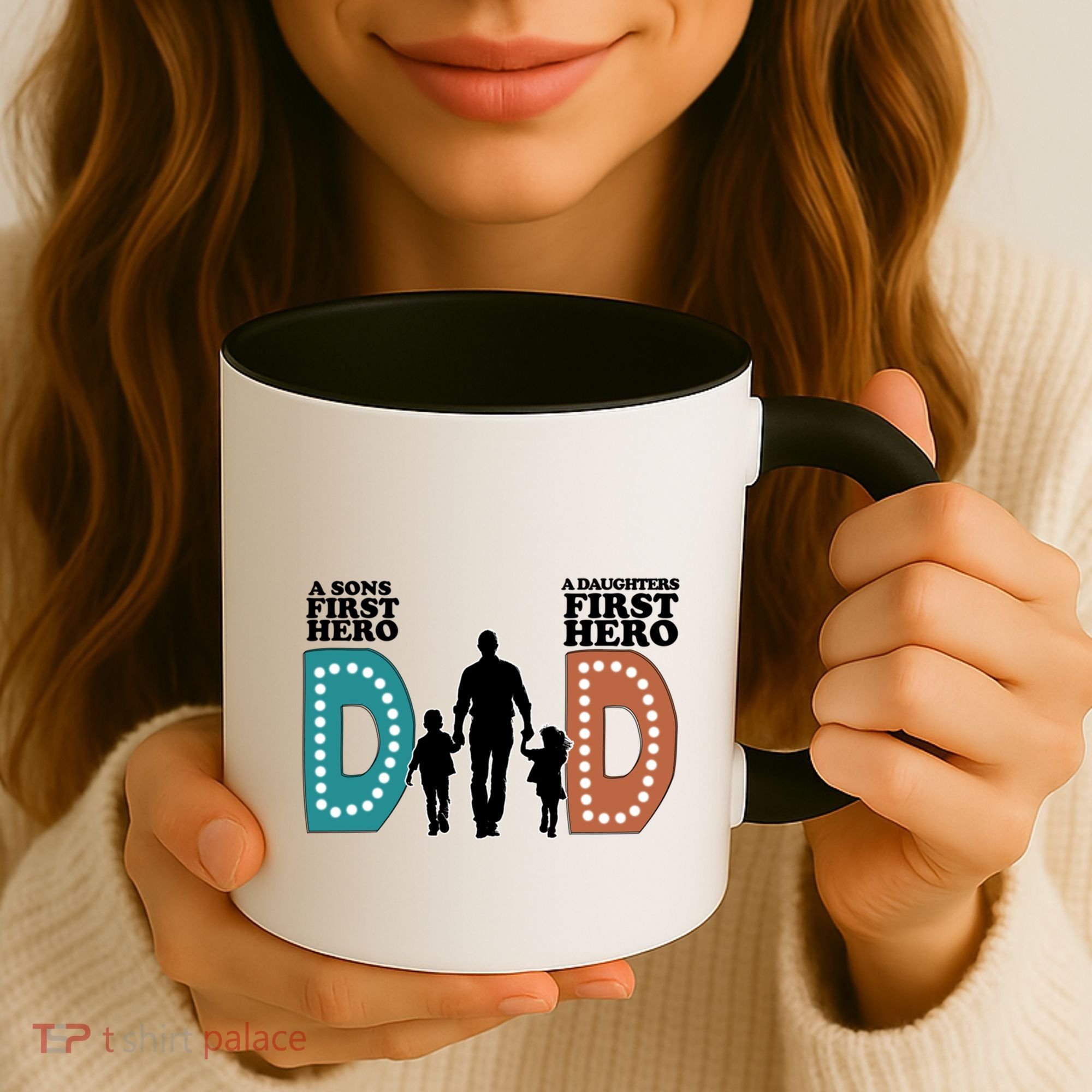 Dad The First Hero FatherS Day Gift Coffee Mug