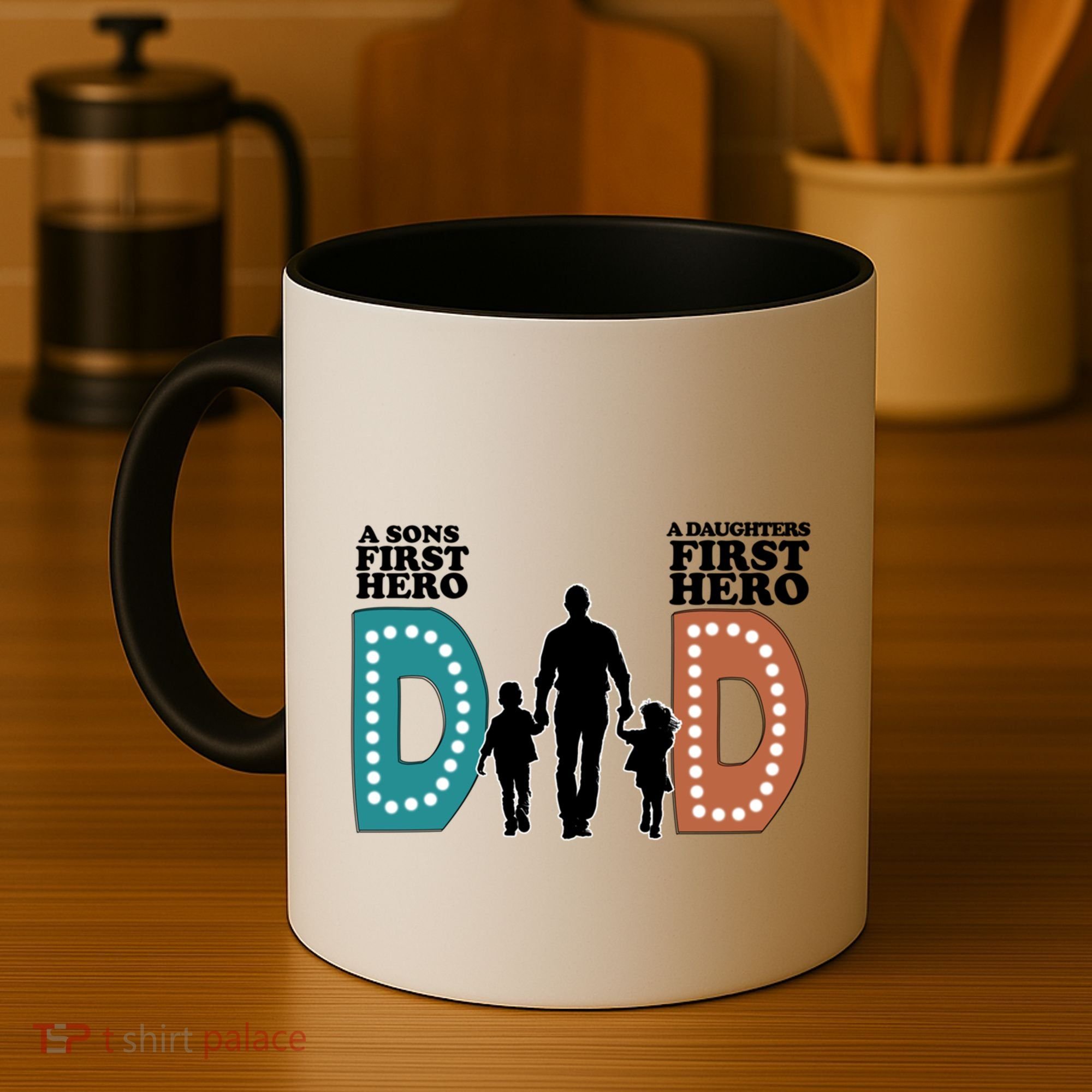 Dad The First Hero FatherS Day Gift Coffee Mug