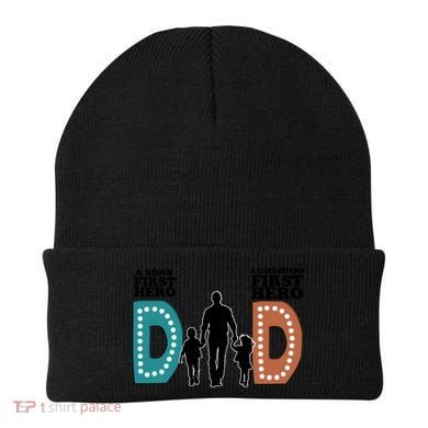Dad The First Hero FatherS Day Gift Beanie