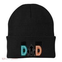 Dad The First Hero FatherS Day Gift Beanie thumb 0