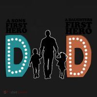 Dad The First Hero FatherS Day Gift Ornament thumb 1