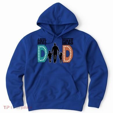 Dad The First Hero FatherS Day Gift Hoodie
