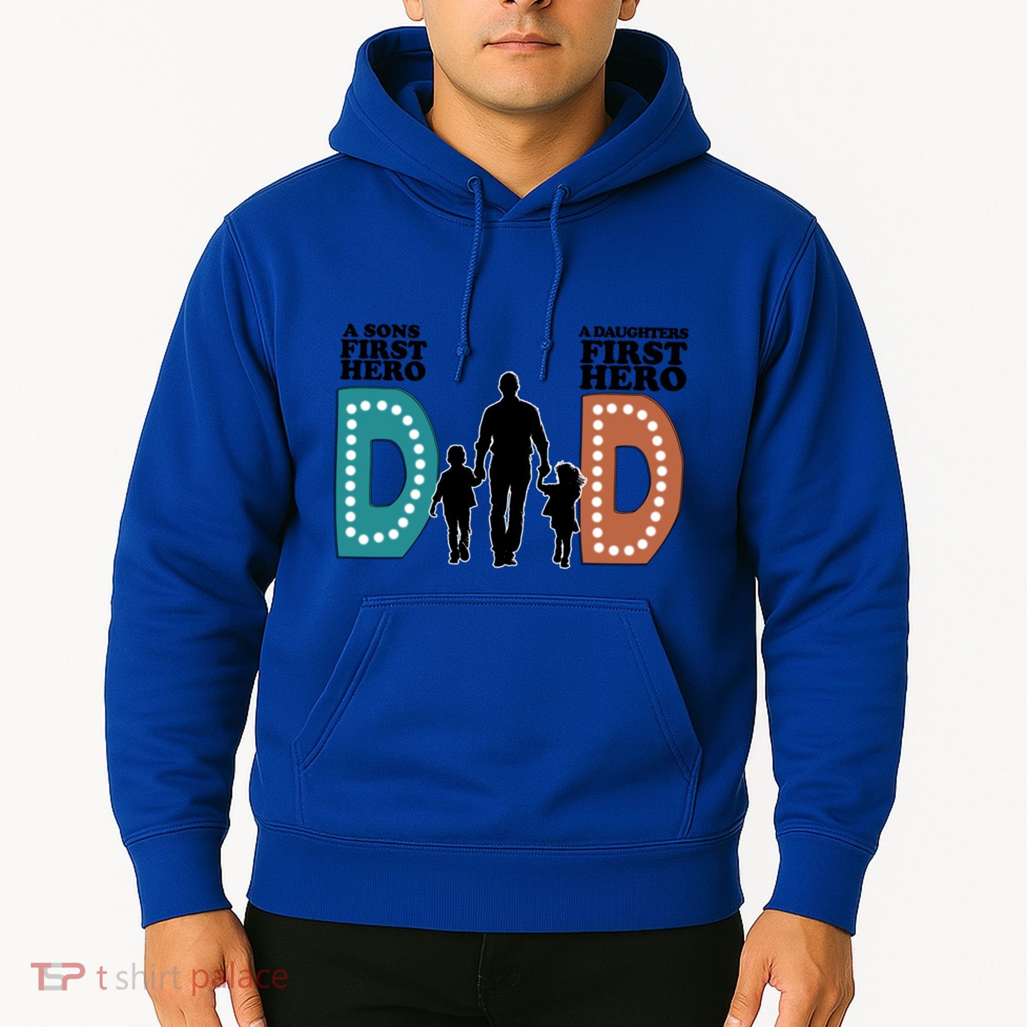 Dad The First Hero FatherS Day Gift Hoodie