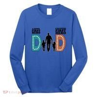 Dad The First Hero FatherS Day Gift Long Sleeve Shirt thumb 0