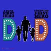 Dad The First Hero FatherS Day Gift Long Sleeve Shirt thumb 2