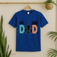Dad The First Hero FatherS Day Gift T-Shirt thumb 2
