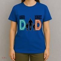 Dad The First Hero FatherS Day Gift T-Shirt thumb 4