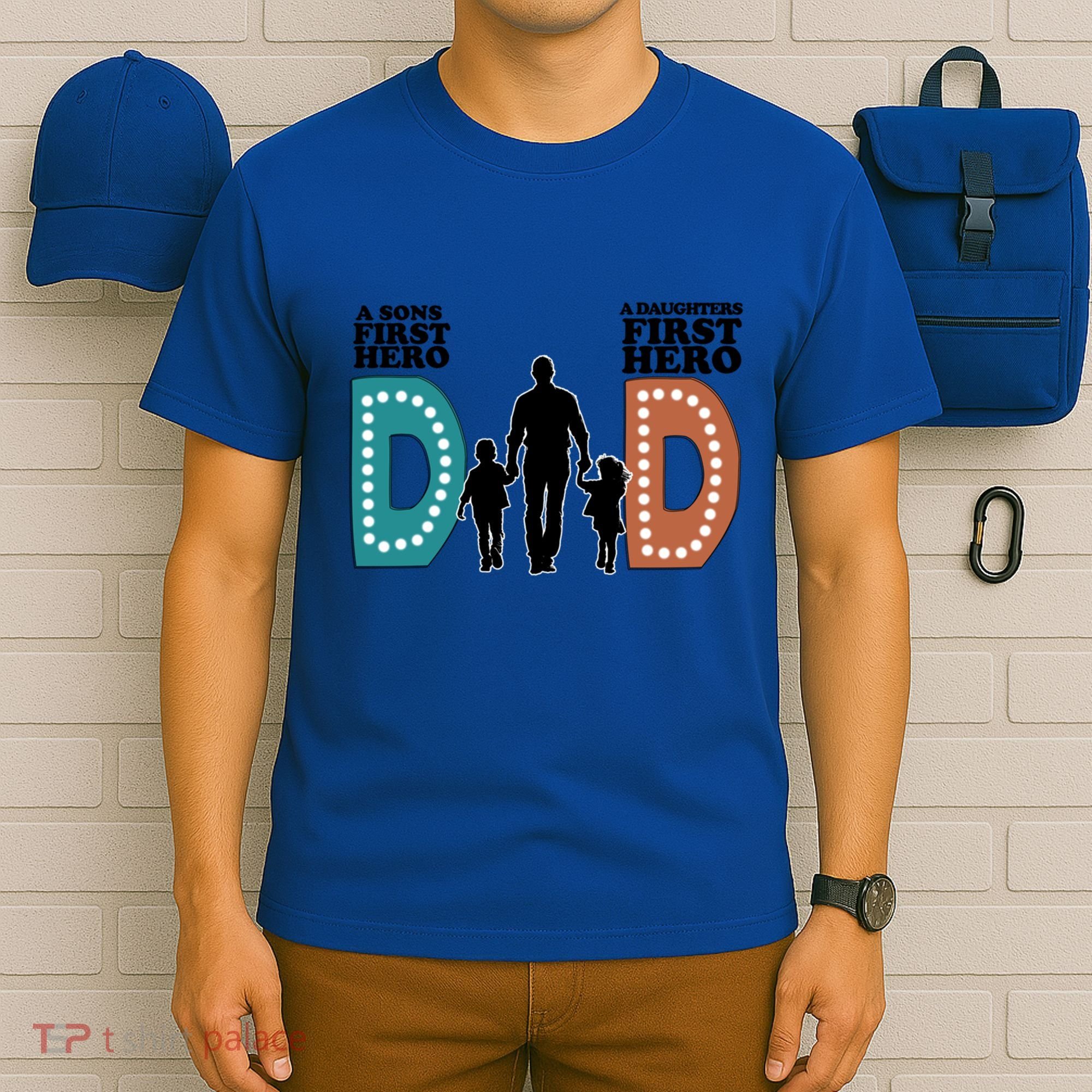 Dad The First Hero FatherS Day Gift T-Shirt