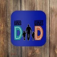 Dad The First Hero FatherS Day Gift Coaster thumb 0