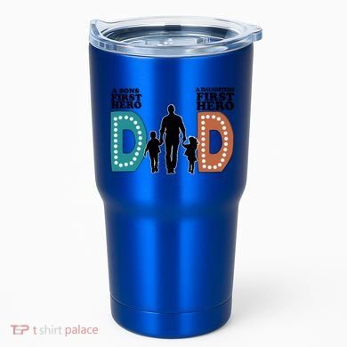 Dad The First Hero FatherS Day Gift Tumbler