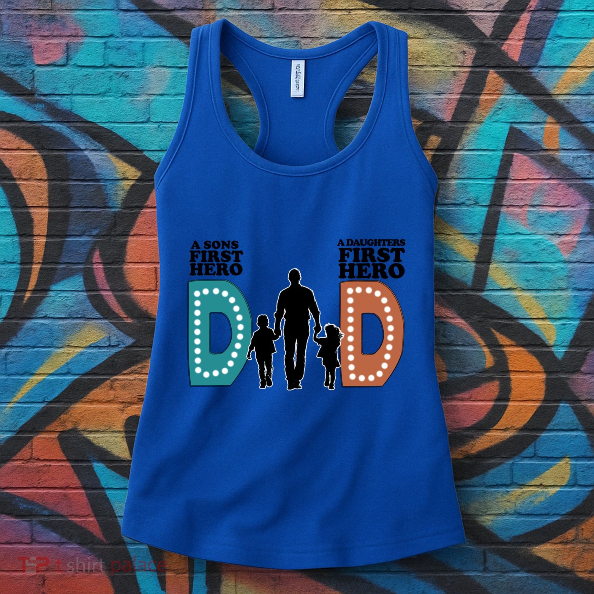 Dad The First Hero FatherS Day Gift Women's Tank Top