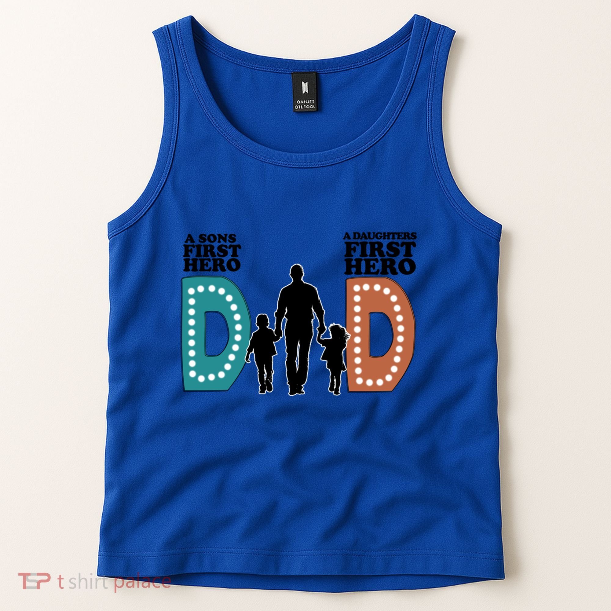 Dad The First Hero FatherS Day Gift Tank Top