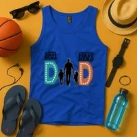 Dad The First Hero FatherS Day Gift Tank Top thumb 4