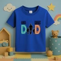 Dad The First Hero FatherS Day Gift Toddler T-Shirt thumb 3