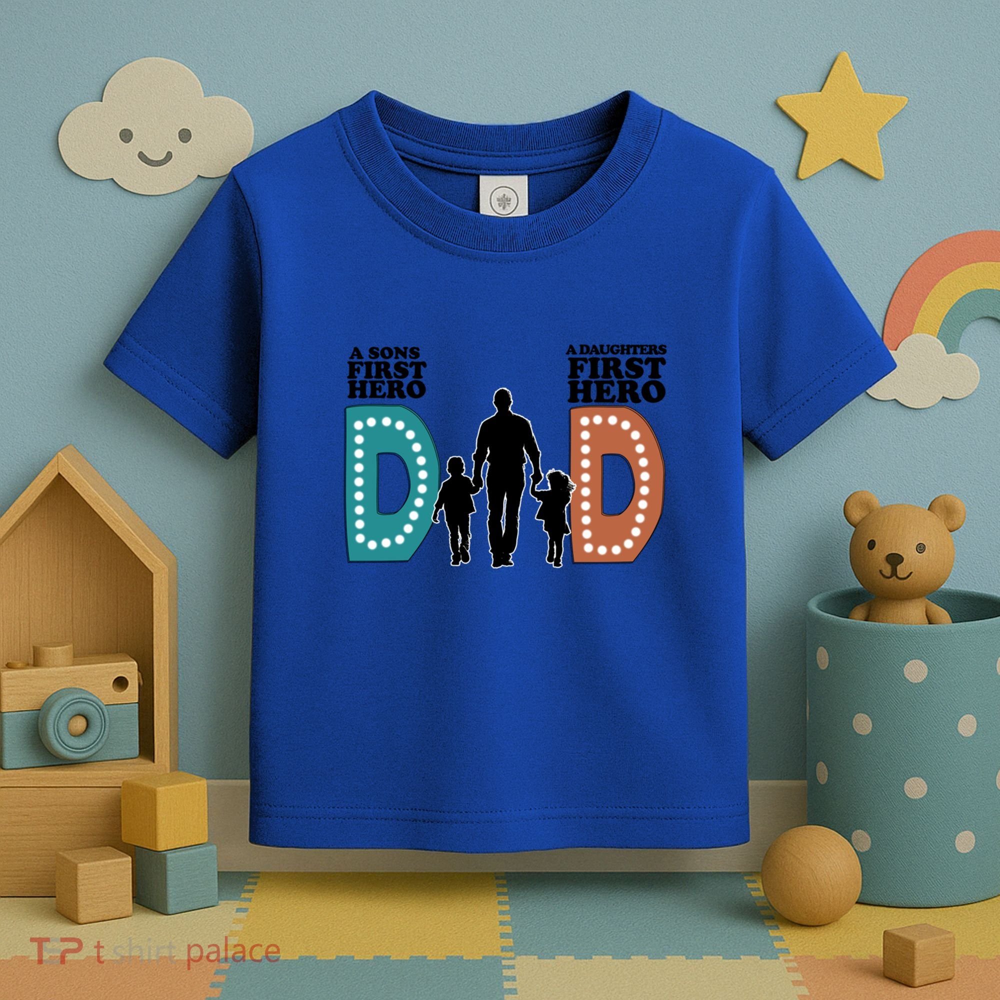 Dad The First Hero FatherS Day Gift Toddler T-Shirt