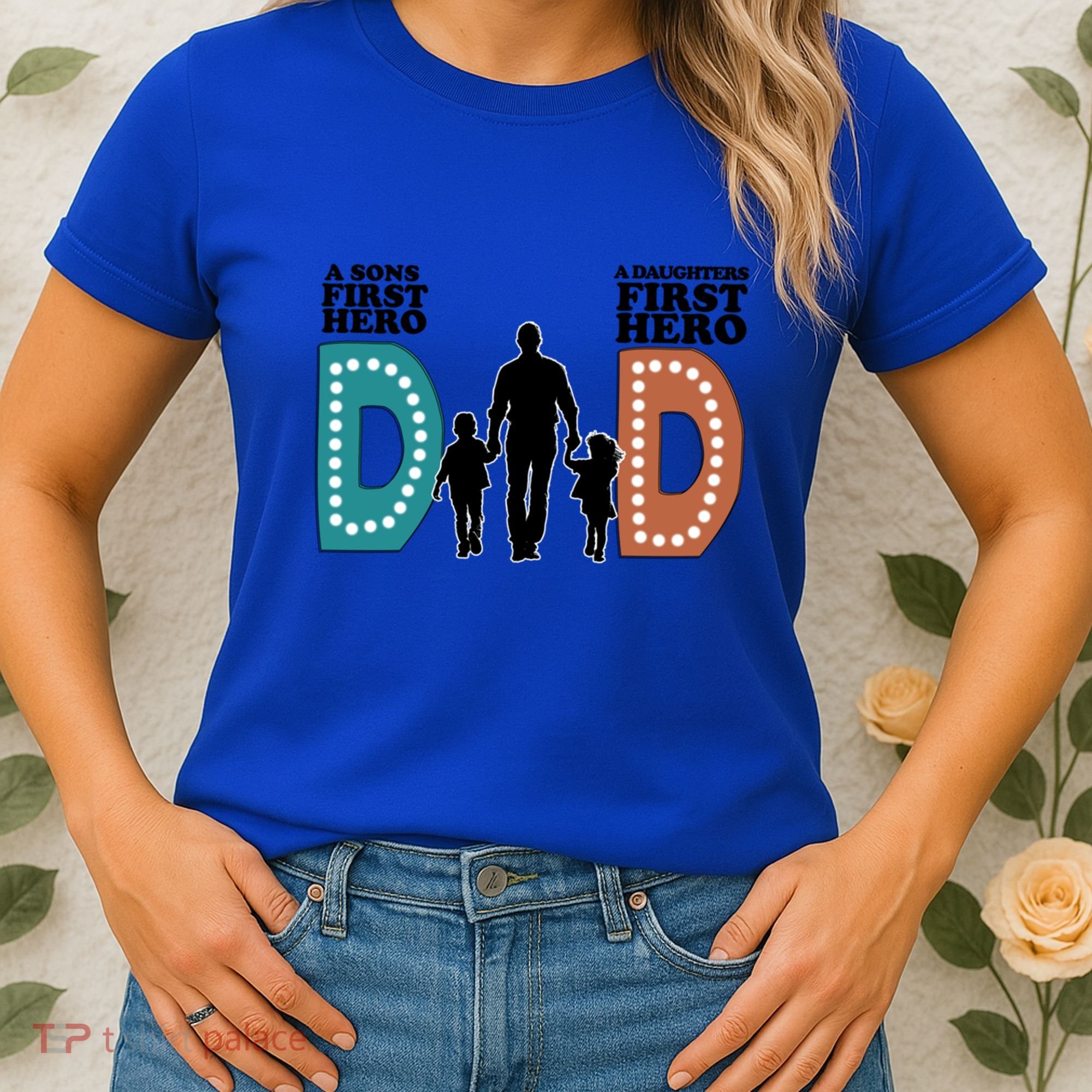 Dad The First Hero FatherS Day Gift Women's T-Shirt