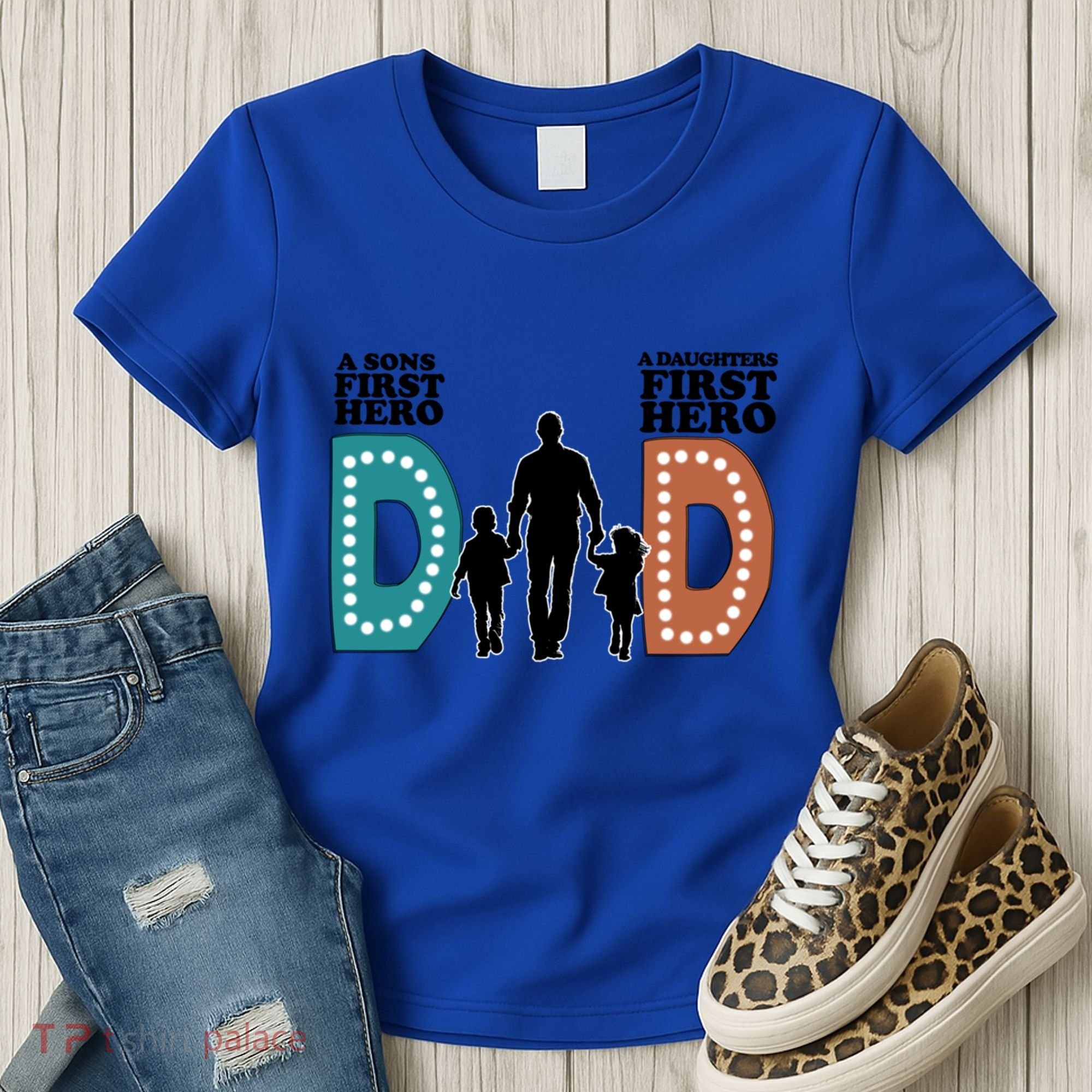 Dad The First Hero FatherS Day Gift Women's T-Shirt