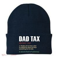 Dad Tax Funny Dad Tax Definitions Father's Day Beanie thumb 0