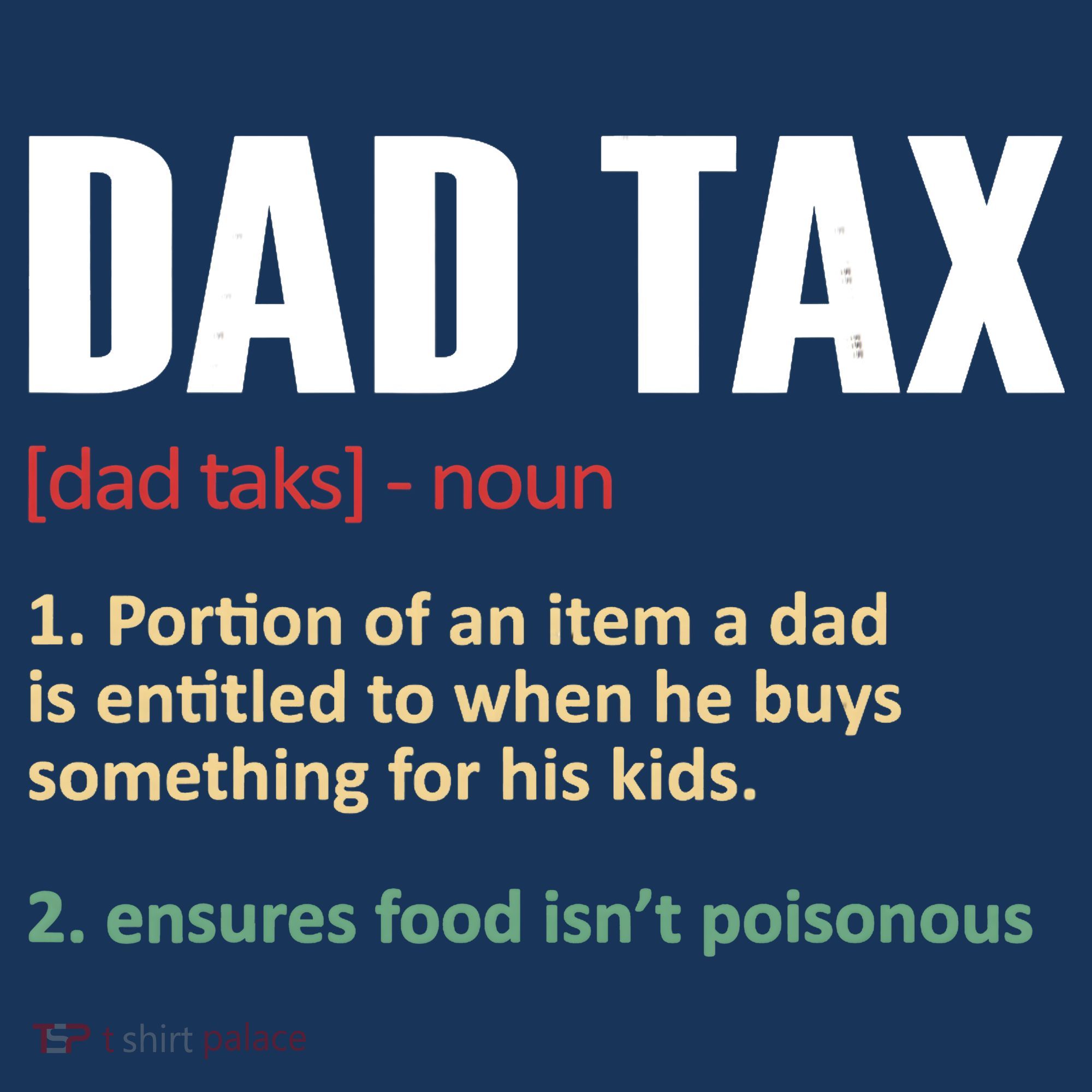 Dad Tax Funny Dad Tax Definitions Father's Day Beanie
