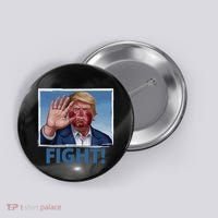 Donald Trump Fight! Rally Pro Trump Button thumb 0