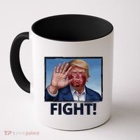 Donald Trump Fight! Rally Pro Trump Coffee Mug thumb 0