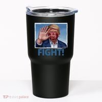 Donald Trump Fight! Rally Pro Trump Tumbler thumb 0