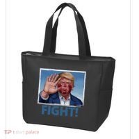 Donald Trump Fight! Rally Pro Trump Tote Bag thumb 3